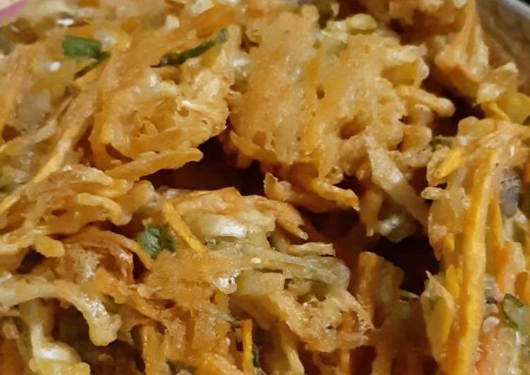 Cara Gampang Membuat Bakwan ala2 tempura yang Sempurna