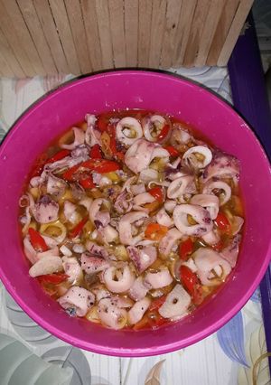 Foto resep Cumi asin ekstra pedas