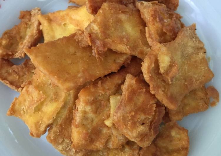 Cara Memasak LezatKulit KFC imitasi (sangat simple)