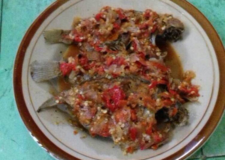 Cara meracik Pecak ikan nila Lezat