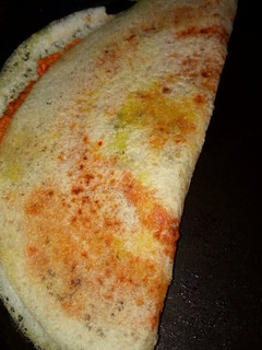 A picture of Mysore masala dosa.