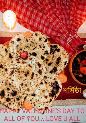 ভালোবাসার মেল্ বন্ধনে পারাঠা আর মটন মাশালা কারী(paratha with mutton masala curry recipe bengali) রেসিপির প্রধান ছবি