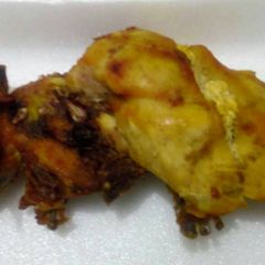 A picture of Dip fried chicken.