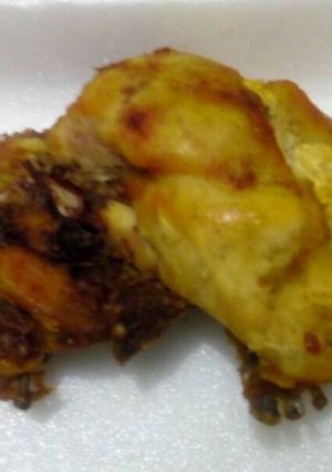 A picture of Dip fried chicken.