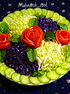 عکسی از دستور چند مدل دیزاین سالاد فصل