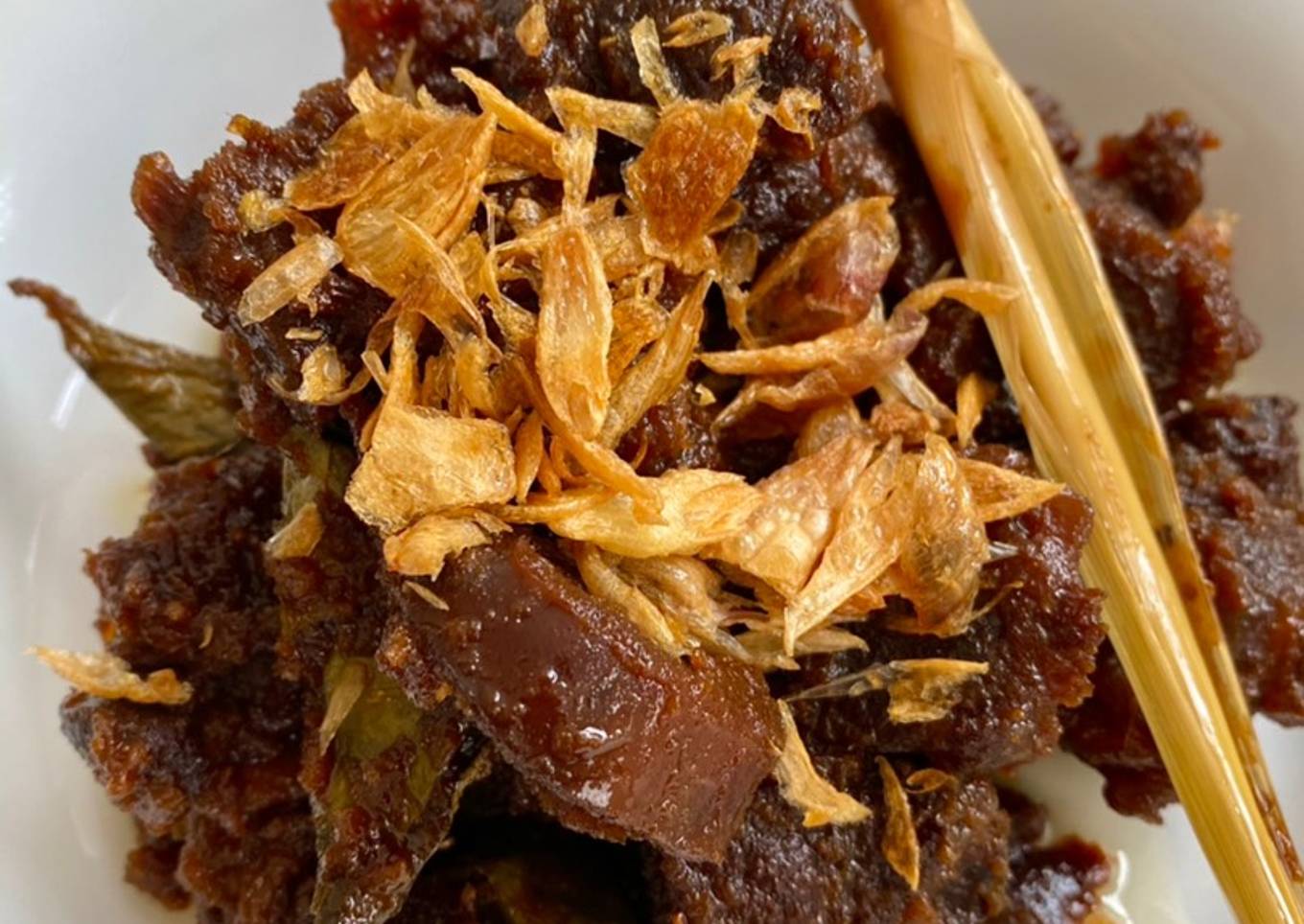 Gepuk sengkel tanpa santan