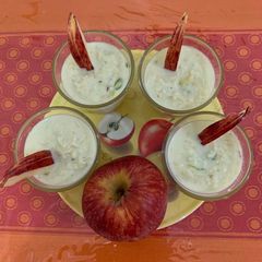 A picture of Apple Kheer.