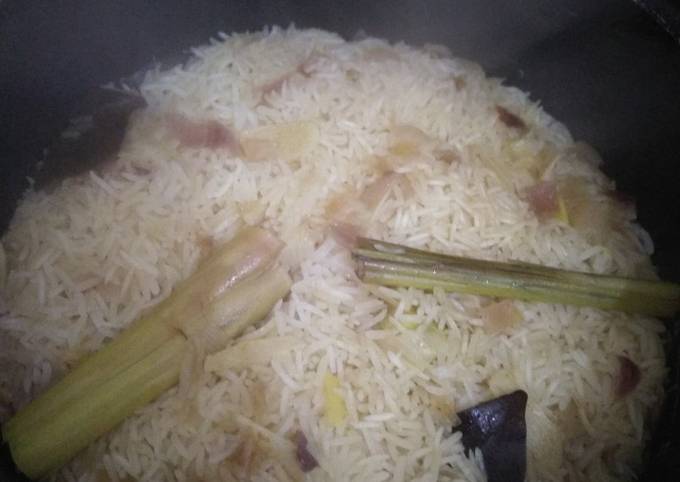 Resep Nasi liwet rice cooker yang Bikin Ngiler
