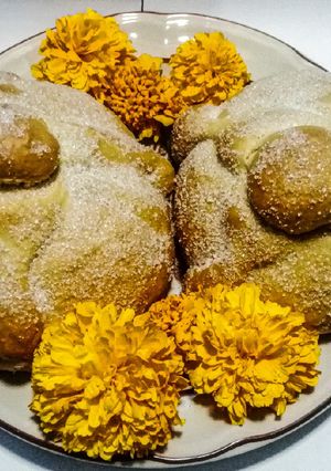 Una foto de Pan de muerto