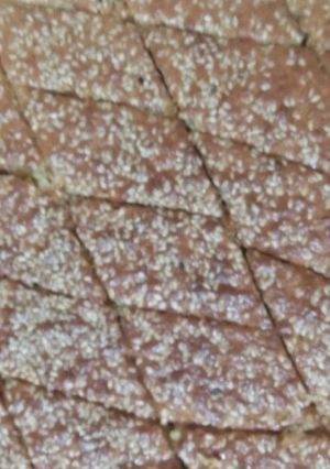 صورة لوصفة كيكه الذره (البسيسه)