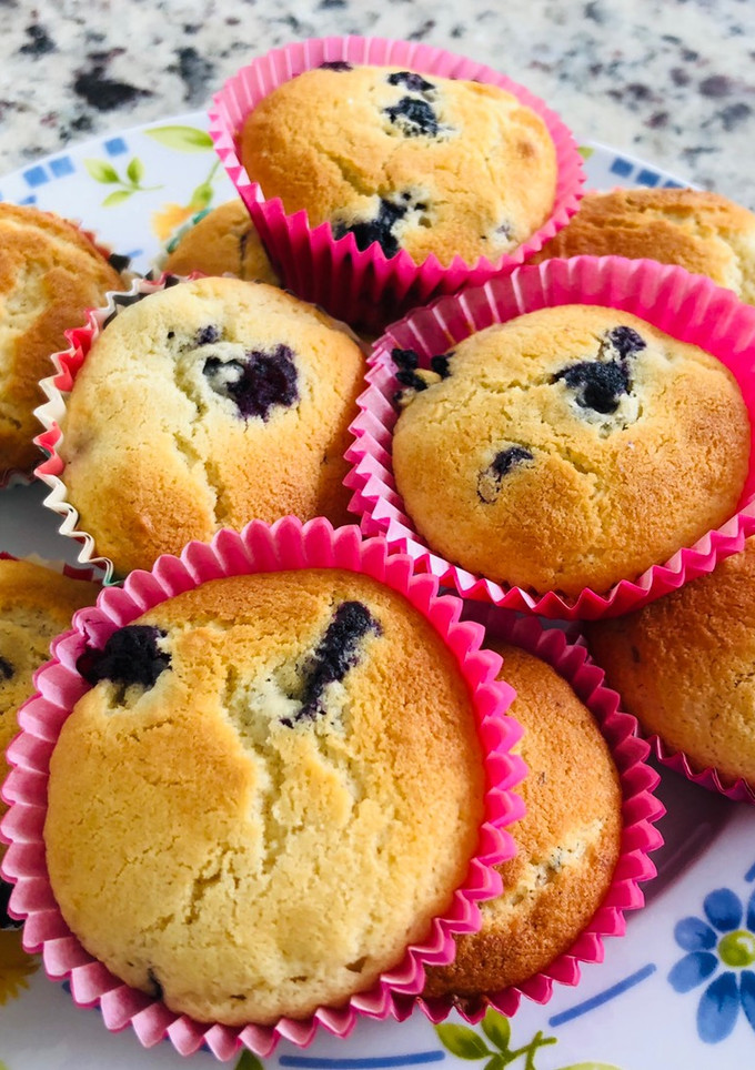 Una foto de Panques de blueberries Loren&Sof