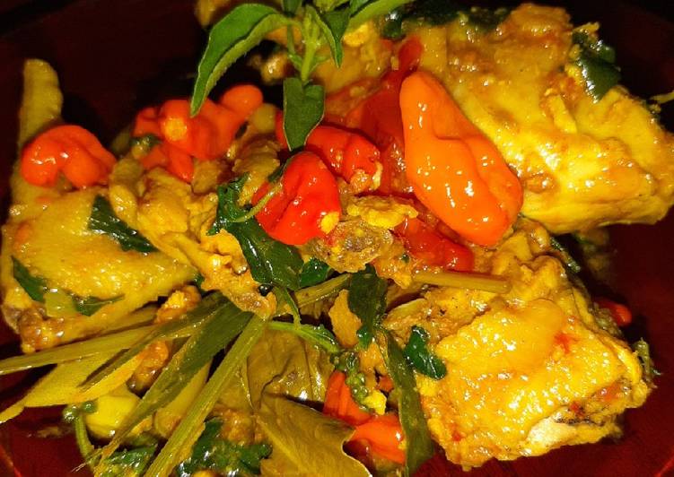 DICOBA@ Resep Ayam Woku Kemangi masakan rumahan simple