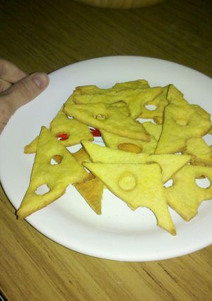 Una foto de Galletitas de queso