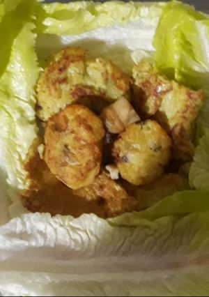 عکسی از دستور کوکو سیب زمینی و قارچ