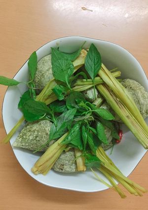 Hình của món Ốc vú nàng hấp sả.
