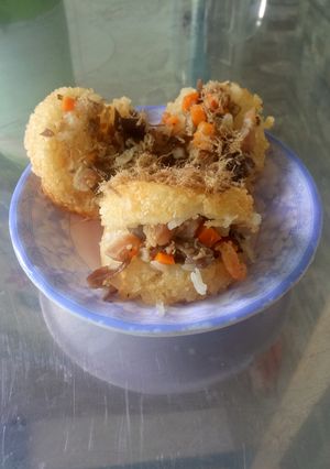Hình của món Xôi chiên.