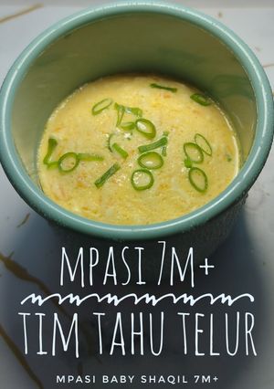 Foto resep MPASI 7M+》 Tim Tahu Telur