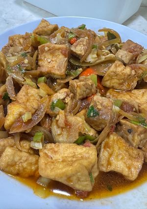 Foto resep Tahu Tempe Gejrot Vegan