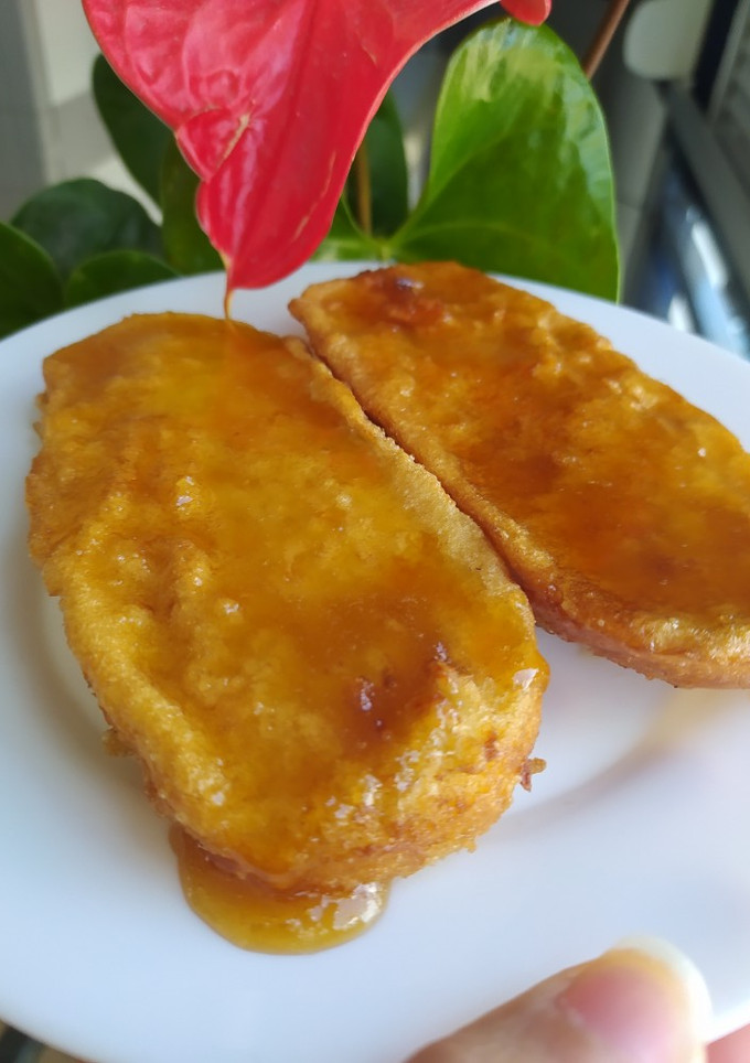 Una foto de Torrijas con miel 🥖🍯