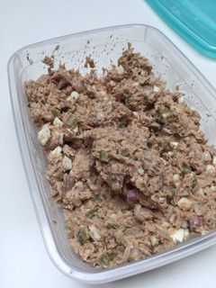 A picture of Tuna salad (slightly spicy).