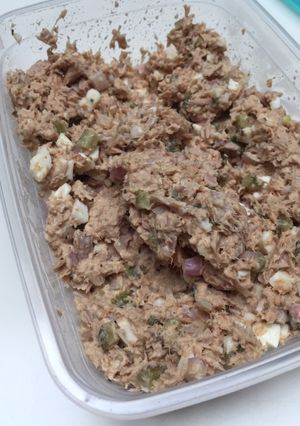 A picture of Tuna salad (slightly spicy).