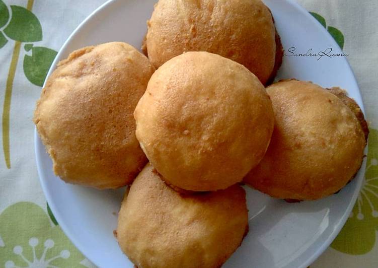 Cara masak Mexican Coffee Bun (tanpa telur) , Enak Banget