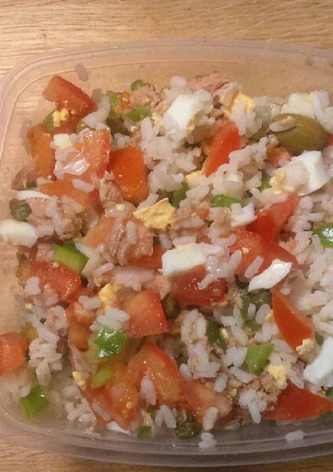 Una foto de Ensalada de arroz