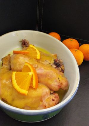 Una foto de Tutos asados de pollos a la naranja 🍊