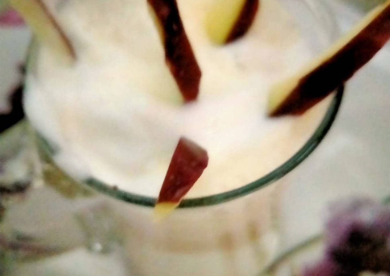 Ice cream banana shake
