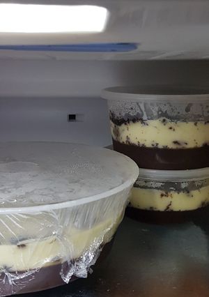 Foto resep Puding coklat oreo cheese lumer