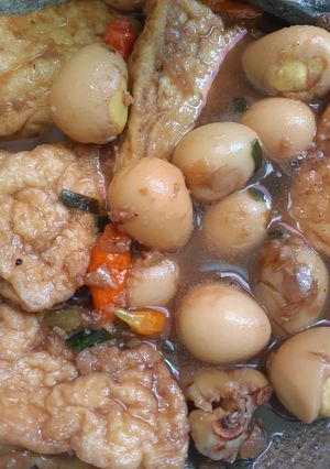 Foto resep Semur Tahu Telur