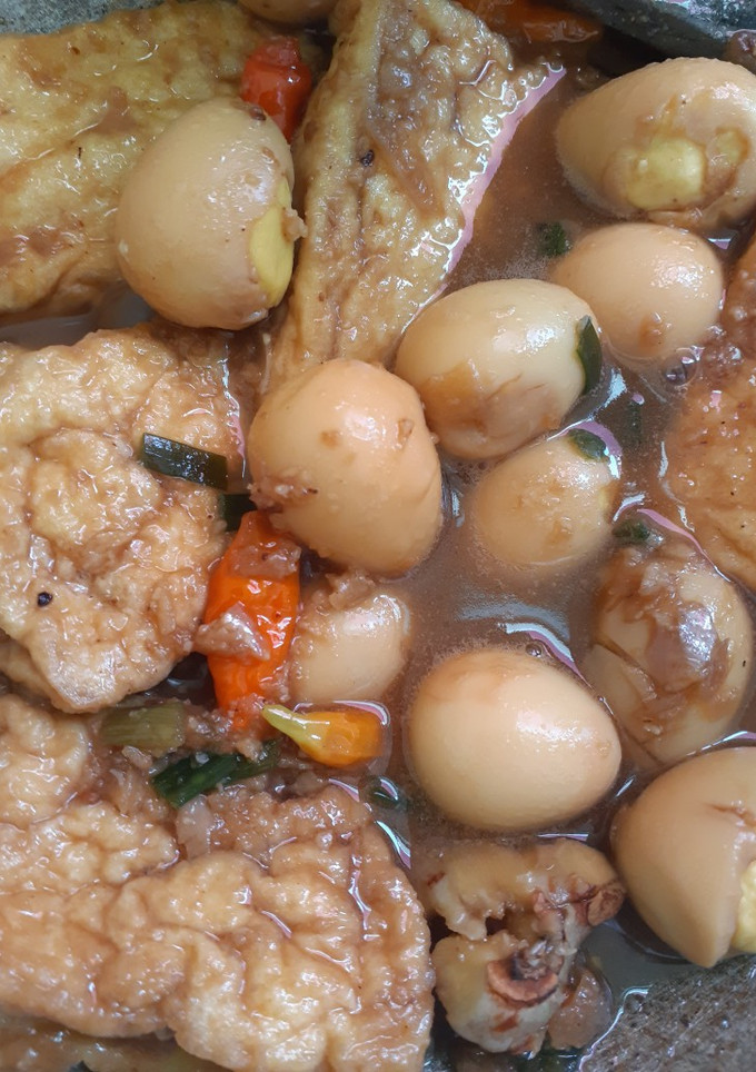 Foto resep Semur Tahu Telur