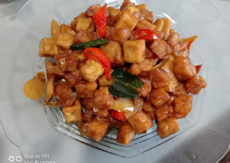Oseng tempe tahu