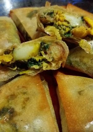 صورة لوصفة بوراك بالسلق في الفرن 🍴🍴
