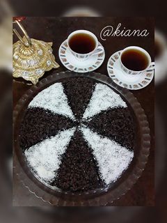 عکسی از دستور ❤کیک خیس شکلاتی