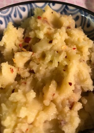 A picture of Spicy mash - vegan.
