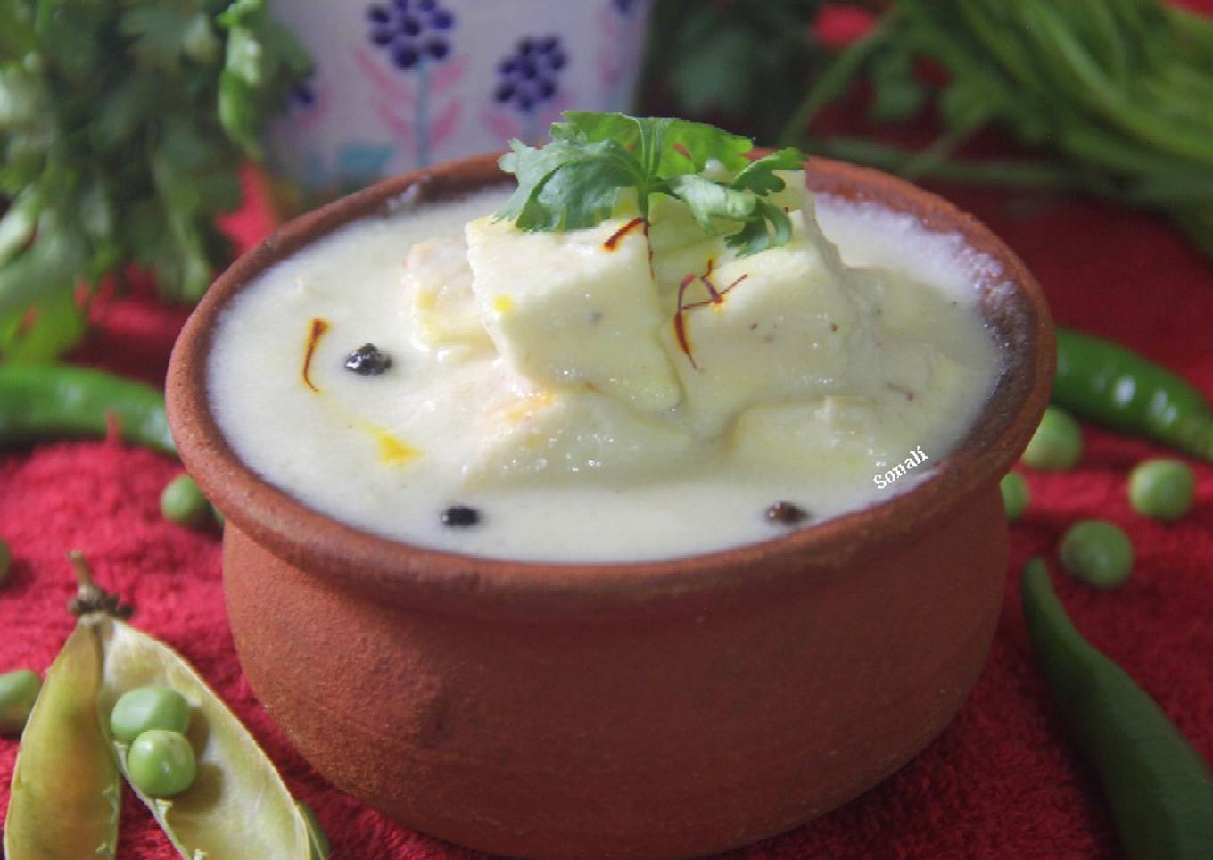 Malai Paneer Korma /Makhmali Paneer