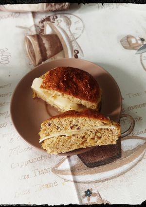 Foto de Pão com leite em pó na Air fryer