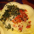 Taliya and vegetables