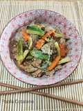 Spaghetti di soia con verdure...