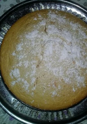Una foto de Torta vainilla y coco, fácil y rica