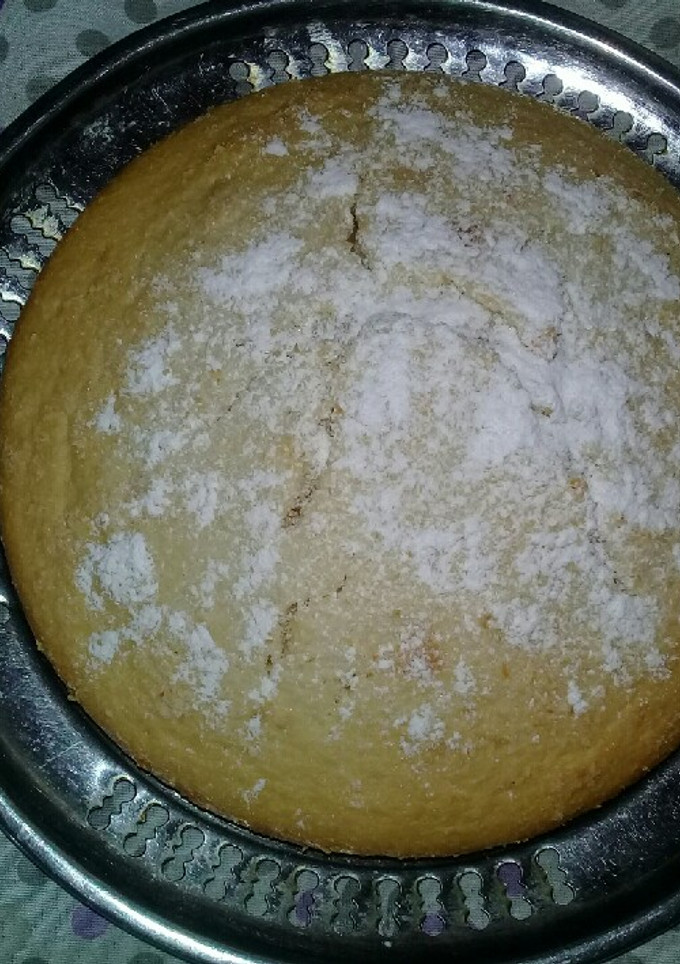Una foto de Torta vainilla y coco, fácil y rica