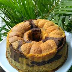 Marmer cake law's kitchen 6 telur রেসিপির প্রধান ছবি