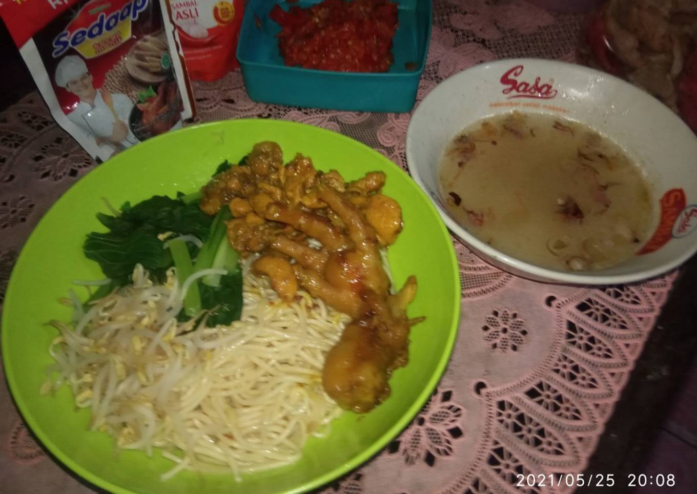 Resep 142. Mi ayam homemade Anti Gagal