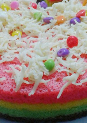 Foto resep Bolu Kukus Pelangi