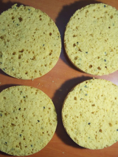A picture of Passion fruit cake #Authormarathon #seasonalingredientcontest.