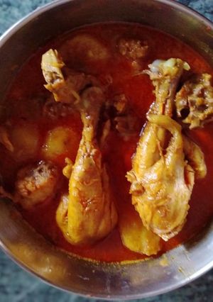 চিকেন কারি(chicken curry recipe in Bengali) রেসিপির প্রধান ছবি