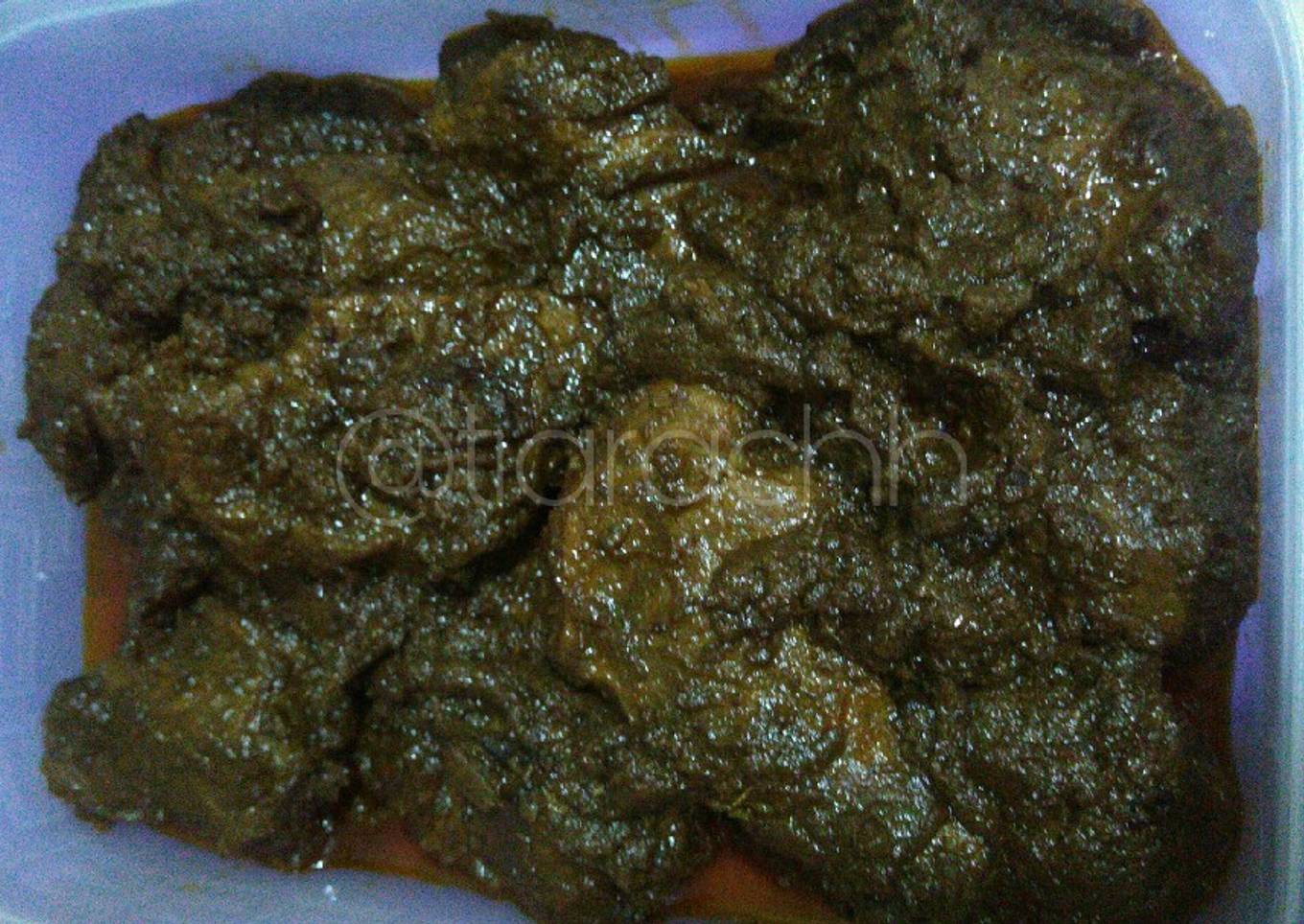 Rendang simple ½kg