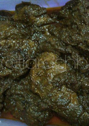 Foto resep Rendang simple ½kg