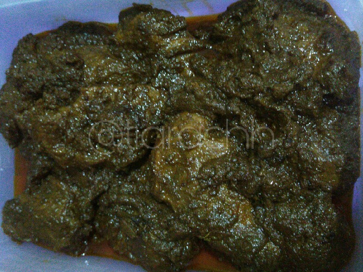  Resep bikin Rendang simple ½kg dijamin nagih banget